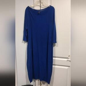 Bubble dress 12 ami royal blue